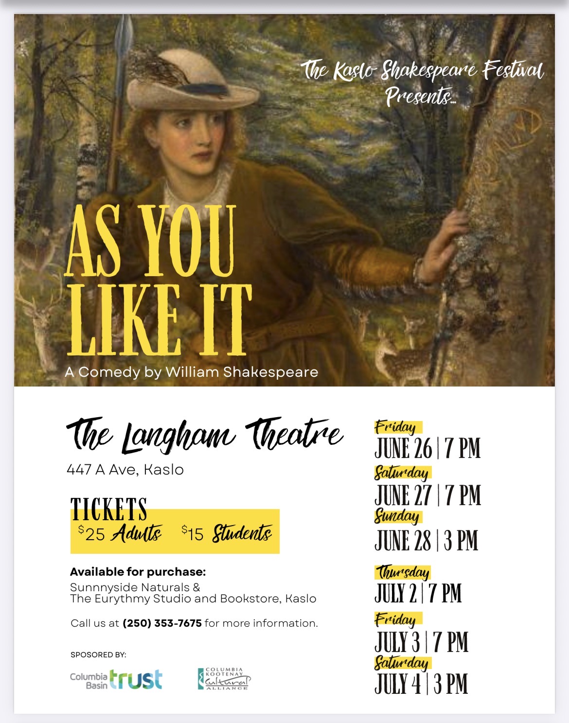 Kaslo Shakespeare Festival